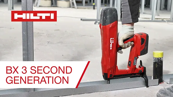 Hilti BX 3 Battery-Actuated Direct Fastener - Second Generation