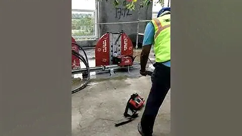 Hilti Ds-Ts20 wall saw machine auto mode S.B.associates Chennai 9444240096 ganeshan