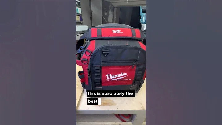 Milwaukee’s 15 Inch Structured Bag. Best yet from Milwaukee? #tools #professional #construction