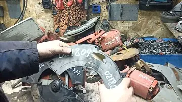 Не ремонт Циркулярной пилы Hilti WSC 85. Запчасти дарю