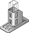 Опорный элемент HILTI (ХИЛТИ) MQP-21-72-F для крепления профилей (горячеоцинкованная сталь)