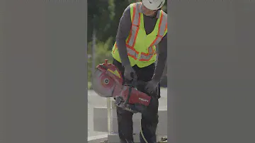 The Hilti DSH 600-22 battery cut-off saw