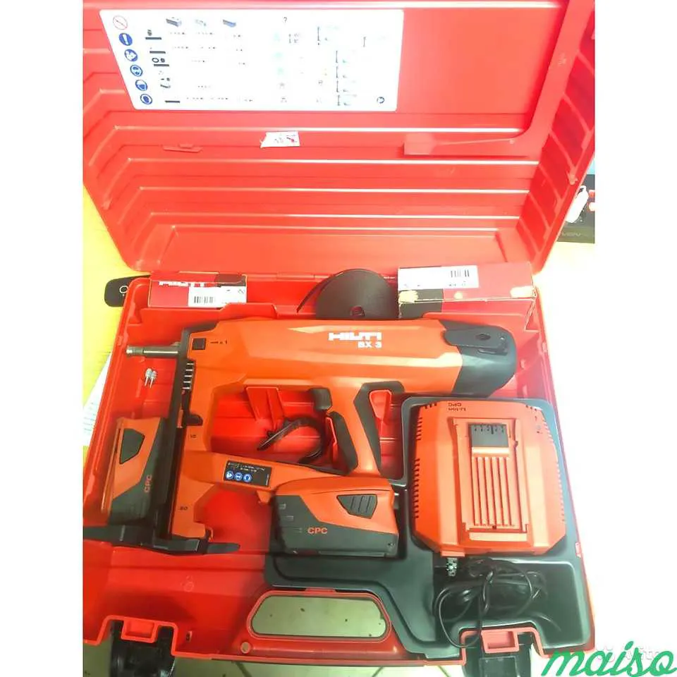 Аккумуляторный монтажный пистолет Hilti BX 3 в Москве-4
