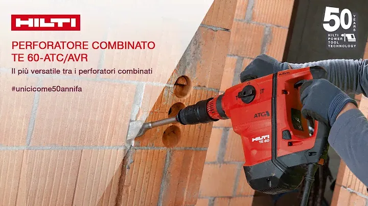 Perforatore combinato TE60 ATC/AVR: #unicicome50annifa