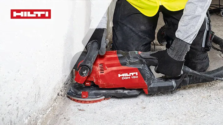 ПРЕДСТАВЛЯЕМ: Алмазная шлифовальная машина Hilti DGH 150